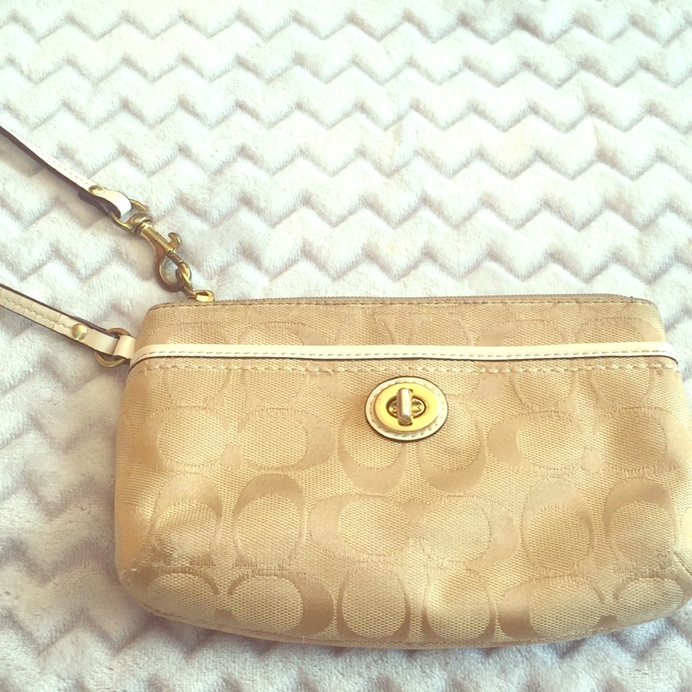 Coach wristlet